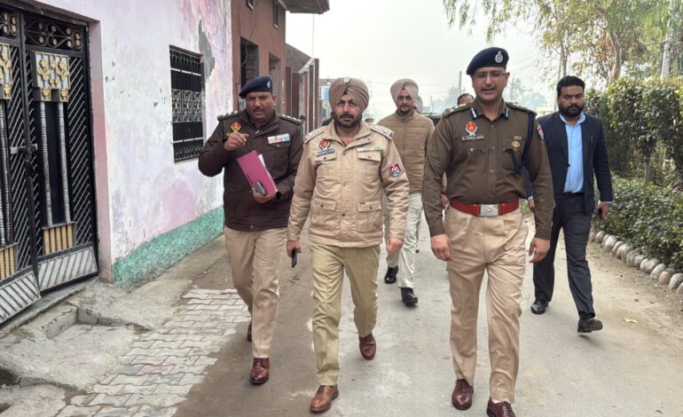  Jalandhar : “ਯੁੱਧ ਨਸ਼ਿਆਂ ਵਿਰੁੱਧ” — ਜਲੰਧਰ ਦਿਹਾਤੀ ਪੁਲਿਸ ਵੱਲੋਂ ਨਸ਼ਾ ਤਸਕਰੀ ਦੇ ਨੈਟਵਰਕ ਖ਼ਿਲਾਫ਼ ਸਖ਼ਤ ਮੁਹਿੰਮ